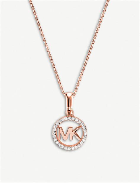 michael kors rose gold necklace|michael kors frames rose gold.